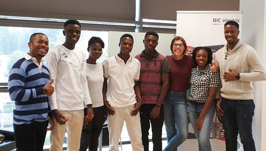 Onboarding of new trainees from Ghana Greentech Academy